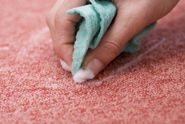 blotting red carpet