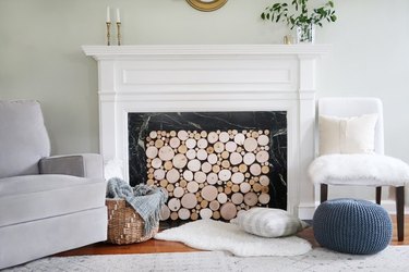 Fireplace cover