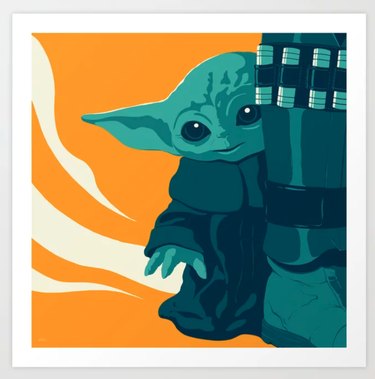 baby yoda fan art