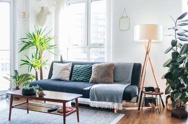 Modern, stylish and bright living room