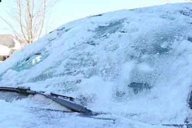 car window and lock de-icer homemade solution