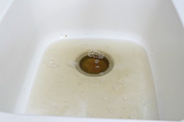 clogged drain