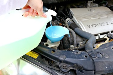 DIY windshield washer fluid