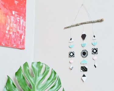 DIY Polymer Clay Wall Art Hanging