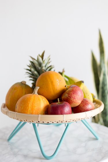 Mid-Century Modern Inspired Fruit Basket