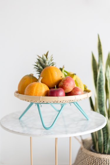 Mid-Century Modern Inspired Fruit Basket