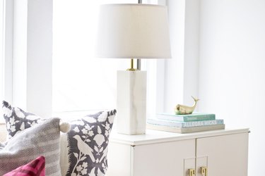 DIY marble lamp