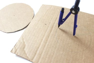 Small Cardboard Circle