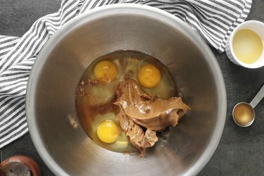 Add ingredients to large bowl