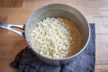 Eggnog White Chocolate Fudge Recipe