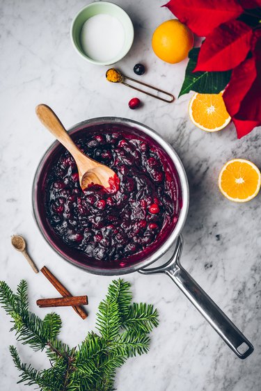 cooked cranberries