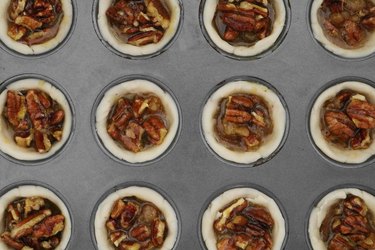 Fill mini pecan pies