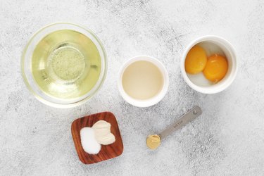 Ingredients for Kewpie mayo (Japanese mayo)