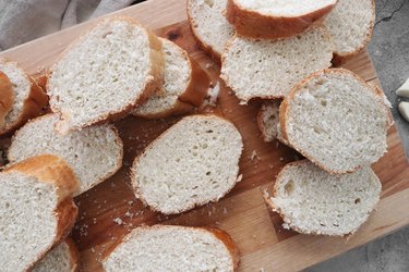 Slice French bread