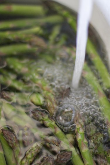 Time to pick up some fresh, local asparagus and get your pickling pants on.