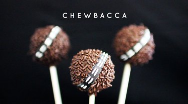 Chewbacca Cake Pops