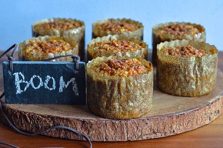 oatmeal sweet potato mini casseroles