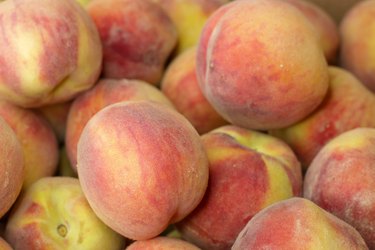 Even though fresh peaches are only available for a few months in the summer, there's no reason you can't enjoy them all year long. Just choose some fresh ripe peaches, grab a few jars, a little sugar, and you'll be on your way to preserving these delightful beauties in no time.