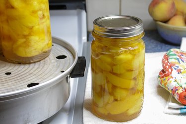 Even though fresh peaches are only available for a few months in the summer, there's no reason you can't enjoy them all year long. Just choose some fresh ripe peaches, grab a few jars, a little sugar, and you'll be on your way to preserving these delightful beauties in no time.