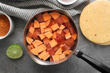 Boil potatoes