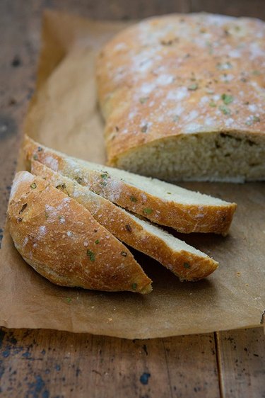 Italian herbed bread.