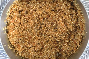 Cooked quinoa