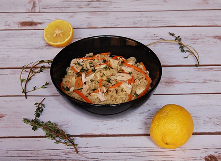 Lemon-Herb Chicken Ramen