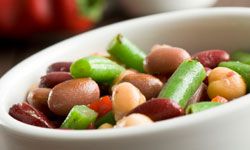 Bean salad tastes even better a day or two after it's made so the flavors have time to blend.